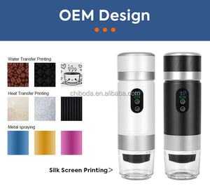 <span class=keywords><strong>Machine</strong></span> <span class=keywords><strong>à</strong></span> expresso semi-automatique portable en acier inoxydable <span class=keywords><strong>avec</strong></span> batterie USB-C et écran LED, idéale pour l'extérieur – Le cadeau <span class=keywords><strong>de</strong></span> Noël électrique le plus vendu - Product Image 5