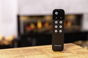 <span class=keywords><strong>Dimplex</strong></span> Vista 130 III <span class=keywords><strong>Chimenea</strong></span> eléctrica de 3 lados 2kW Calefacción Sonido de llama real Temporizador de 24 horas para hotel Metal incorporado - Product Image 3