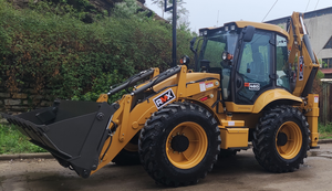 SHANMON <strong>Backhoe</strong> <strong>Loader</strong> 388H With <strong>Backhoe</strong> Bucket To Russia - Product Image 2