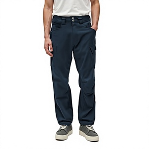 Men Work <b>Pants</b> Midweight Waterproof Moisture Wicking Quick Dry Formal <b>Cargo</b> Vintage Eco-Friendly Way <b>Stretch</b> Elastic - Product Image 1