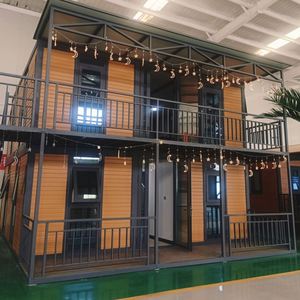 Maison conteneur extensible écologique de 20 à 40 pieds - Villa de luxe préfabriquée, maison mobile portable avec cuisinière <span class=keywords><strong>Happy</strong></span> Home - Product Image 1