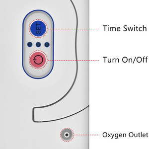 Besco oc08 Xách Tay 3L Oxy Bộ Tập Trung Bán Sử Dụng Cho Nhà Xe Máy Bay Oxy Y Tế Máy Phát Điện Di Động Concentrador Di Động - Product Image 3