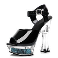 14cm exotique mariage Mary Jane chaussures impertinent exotique pôle danse décapant chaussures fétichiste Crossdresser fête discothèque reine