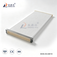 Filtre plissé pour dépoussiéreur 730x80x1540mm, élément filtrant en polyester avec cadre, filtre de remplacement pour fumées industrielles