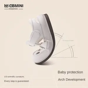 Ebmini summer tip-binding anti-slip soft sole baby girls princess toddler sandals