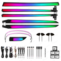 Kit d'éclairage LED dynamique pour l'intérieur de voiture ICarsin pour LEXUS ES 300H 350 ES300h RHD/LHD 2018-2024, éclairage ambiant, garniture de tableau de bord