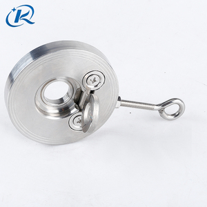 Thép không gỉ SS304 316 xoay đĩa tròn <span class=keywords><strong>Wafer</strong></span> loại Kiểm tra van cứng tấm đơn nắp không quay trở lại van DN 50 65 80 - Product Image 5