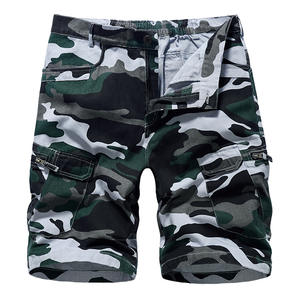 Nouveaux Shorts Cargo pour hommes, <span class=keywords><strong>Camouflage</strong></span> européen et américain, ample, grande taille, pantalons courts décontractés pour hommes, Logo personnalisé, été - Product Image 3