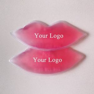 Stampa Il Vostro Marchio Chirurgia Medico Lip Hot Cold Pack Perline di Plastica di Figura del Labbro Gel Impacco di Ghiaccio - Product Image 3
