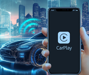 Caja de Interconexión Inalámbrica para Carplay y <span class=keywords><strong>Android</strong></span> Auto, WiFi 5.3 2.4/5.8GHz, Compartir Pantalla para Sistemas de Audio de Automóviles - Product Image 5