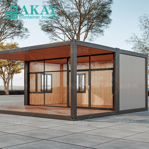 Abri d'urgence Maison mobile Installation rapide Maison conteneur pliable Bâtiment temporaire en acier Maison préfabriquée de luxe Villa - Product Image 6