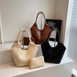 Sac à bandoulière grande capacité pour femme, vente chaude, personnalisable, classique, simple et tendance, vente en gros - Product Image 1