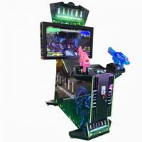 42 LCD Aliens Extermination Shooting Arcade Simulator Machine de jeu de course à pièces pour parcs d'attractions