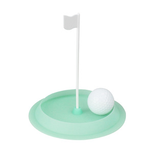 Plato de Práctica de Golf de Goma Suave, Portátil, para Entrenamiento en Interiores - Product Image 3