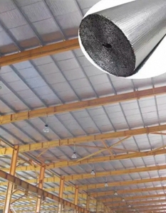 Tùy chỉnh 2 mét dày phản xạ nhiệt tấm cách nhiệt cao r-giá trị composited lá nhôm/<span class=keywords><strong>Mpet</strong></span> nhiều lớp bong bóng kim loại lá - Product Image 2