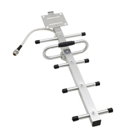 Antenne Yagi GSM 2G 900 MHz avec 9 dBi externe 824-960 MHz N-Femelle pour amplificateur Booster AmpliTV 433 MHz HDTV Équipement de communication