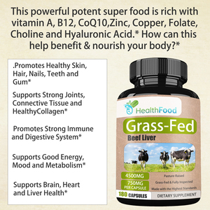 Good Quality Grass Fed Beef Liver Capsules with Hyaluronic Acid Strengthen Immunity Support Heart Health Capsules Nutritional - Product Image 6