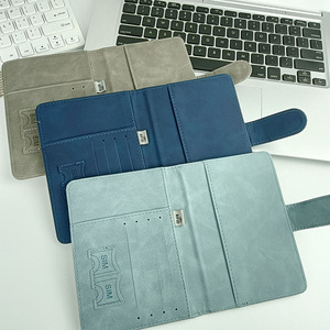 Set de Protección para Pasaporte de Color Sólido con Logotipo Personalizado, de Cuero PU con Cierre Magnético, Porta Pasaporte y Bolsa - Product Image 4