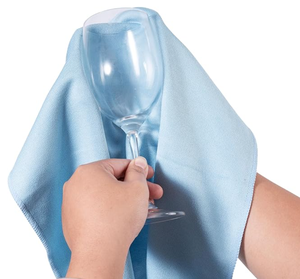 Serviette de cuisine domestique en microfibre de tissu de verre de qualité supérieure Serviette de bar en microfibre pour le nettoyage et le dépoussiérage - Product Image 4