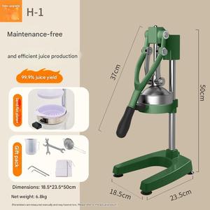 Presse-agrumes manuelle robuste pour usage professionnel dans les stands de jus – Extracteur de jus de fruits efficace - Product Image 2