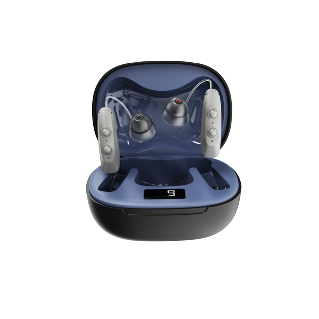64 Channels Digital Rechargeable RIC Hearing Aids for Seniors