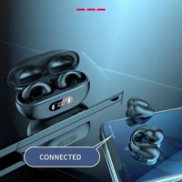 Nouveaux écouteurs sans fil TWS à clipser avec indicateur LED, étanches IPX5, port Type-C, autonomie ultra-longue, haute qualité sonore