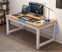 Ménage Simple Large Épais Ordinateur Étudiant Bureau D'étude Bureau À Domicile Table De Travail