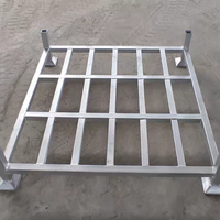 Étagère empilable galvanisée à chaud, poteaux amovibles, sans boulons, en acier, pour palettes, robuste, pour chariot élévateur, stockage en entrepôt, sur mesure