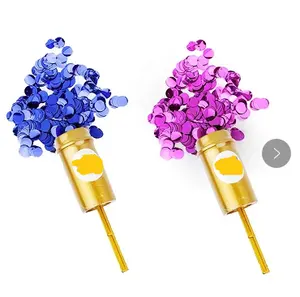 New Push Pop Confetti Poppers carta velina matrimonio Popper coriandoli decorazione per feste