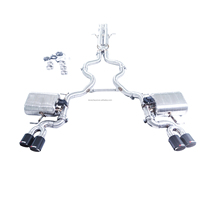 Système d'échappement sportif Catback Valvetronic avec silencieux, compatible avec Land Rover Range Rover 5.0L V8 L405 SUS304 2013-2019