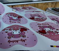 MelaMech Meistverkaufte Melaminpapier-Druckmaschine Geschirraufkleber Farbenfroher Flexodruck auf Rolle Amin CAS-Nr. 1 Reinheit 100%