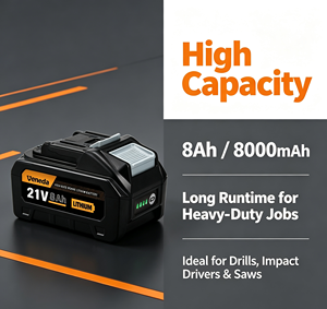 Batterie de remplacement 36V à semi-conducteurs haute capacité rechargeable 216Wh 500 cycles pour outils de jardin sans fil, batterie au lithium - Product Image 5