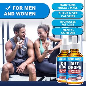 טיפות שמן דיאטה נוזליות מולטי-ויטמין בהתאמה אישית במחיר מפעל, מטבוליזם מהיר של שומן לירידה במשקל ועיצוב גוף בריא למבוגרים - Product Image 3