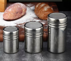 Stainless Steel <b>Spice</b> Shakers Set With Rotating Lids Herb & <b>Spice</b> Tools Durable Metal Pepper Salt <b>Jar</b> Cooking Dispenser - Product Image 5