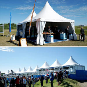 High-quality 12X20 Big Events <b>Tent</b> Activity Chapel Pagoda <b>Tent</b> PVC <b>Easy</b> Assembly Single All Seasons Party <b>Tent</b> for 100 Guests - Product Image 6