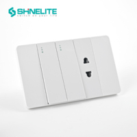 Interrupteur électrique sans cadre standard américain 1 gang 1 voie