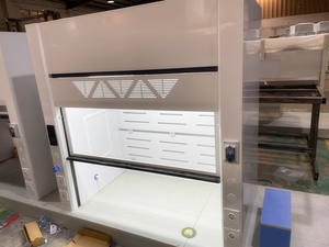 Hotte d'extraction de gaz de haute qualité <span class=keywords><strong>chimie</strong></span> Exhuat conduit placard de fumée équipement de laboratoire en métal école de laboratoire de Guangzhou - Product Image 5