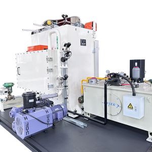 Anpassbare Vakuum press maschine für die elektronische Material industrie Hoch temperatur für Test pressen mit neuer Motor pumpe - Product Image 4