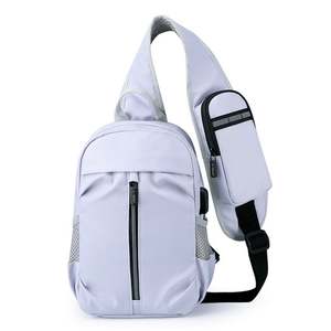 2023 New Design Oxford <b>Men's</b> Fashion Crossbody Backpack Outdoor Travel One <b>Shoulder</b> Messenger <b>Bag</b> with Extra Pocket - Product Image 2