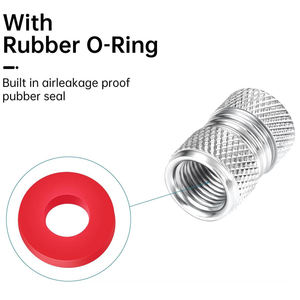 Capuchons de <span class=keywords><strong>valve</strong></span> de <span class=keywords><strong>pneu</strong></span> en alliage d'aluminium avec logo personnalisé pour valves Schrader, ajustement universel, couvre-tiges de <span class=keywords><strong>pneu</strong></span> de voiture, nouveauté - Product Image 4