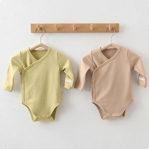 Tutina Primaverile per Neonati 0-3 Anni, Set di <span class=keywords><strong>Abbigliamento</strong></span> in Cotone a Maniche Lunghe per Bambini, 2 Pezzi - Product Image 5