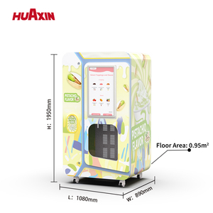 Máquina de Helados de Alta Capacidad con Enfriamiento Rápido, Pantalla Táctil Operada con Monedas y SDK Habilitado para Venta Eficiente en Supermercados - Product Image 2