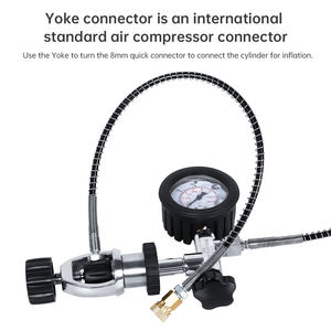 Adaptador de Manguera para Regulador de Inflado DIDEEP YOKE a 8mm de Desconexión Rápida - Equipo de Buceo Ecológico - Product Image 5