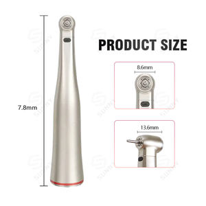 Pieza de mano de contraángulo 1:5 de alta calidad, pieza de mano LED Dental de turbina de baja velocidad - Product Image 2