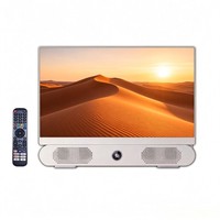 Téléviseur LED intelligent portable de 24 pouces, système Android, Full HD