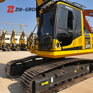 Excavadora Usada Komatsu Pc200-8 de Japón, Excavadora de Orugas de 20 Toneladas de Segunda Mano, KOMATSU Pc200-8 Pc220-8 Pc200-7 Pc200-6 - Product Image 5