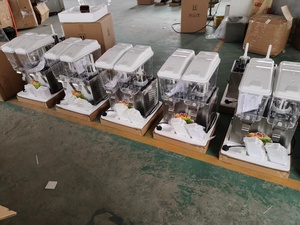 業務用16L×2ステンレス製冷却ジュースメーカー多機能冷飲料＆ジュースディスペンサーマシン（ホテル用） - Product Image 3