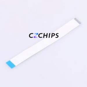 JS10B-15P-150-4-8 FFC Cable (Flexible Flat Cable) P=1mm Connector 15P 1mm 0.3mm Reverse - Product Image 2