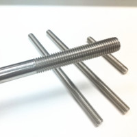 Hastelloy C276 Full Thread Stud 2.4819 Thread Bar N10276 Double Head Bolt DIN976 DIN975 Stud Bolt l Full Thread Rod