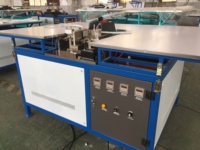 Machine à souder les joints de porte de réfrigérateur, soudeuse de profilés en PVC souple